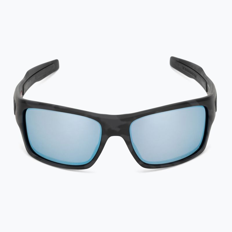 Ochelari de soare Oakley Turbine matte black camo/prizm deep water polarized 3