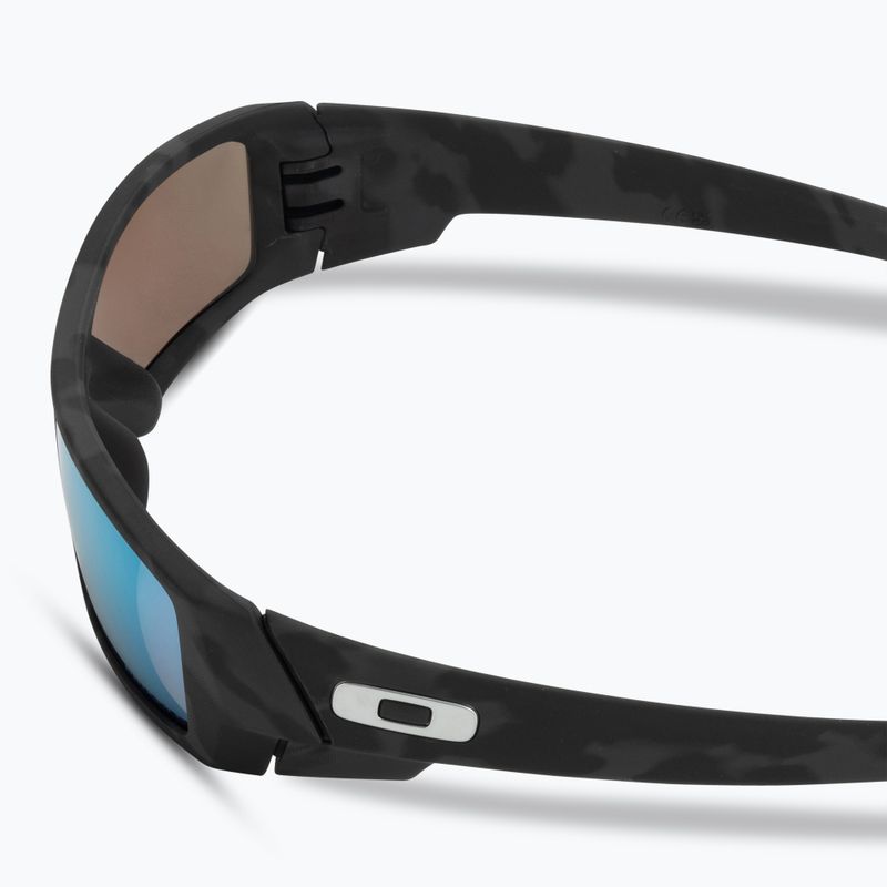 Ochelari de soare polarizați Oakley Gascan negru mat camuflaj negru/prizm deep water 4