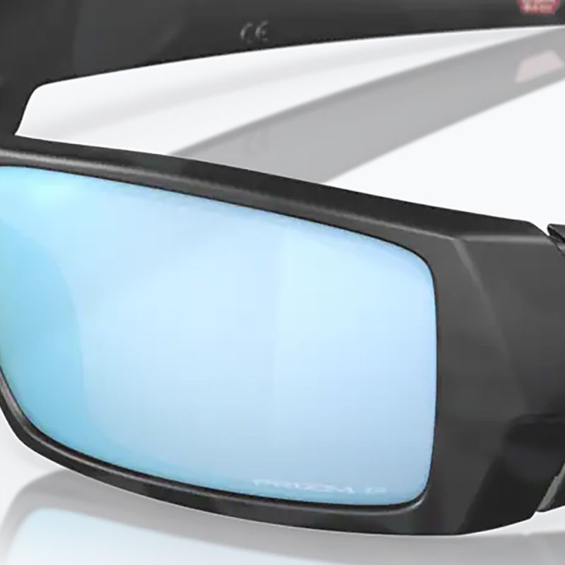 Ochelari de soare polarizați Oakley Gascan negru mat camuflaj negru/prizm deep water 11