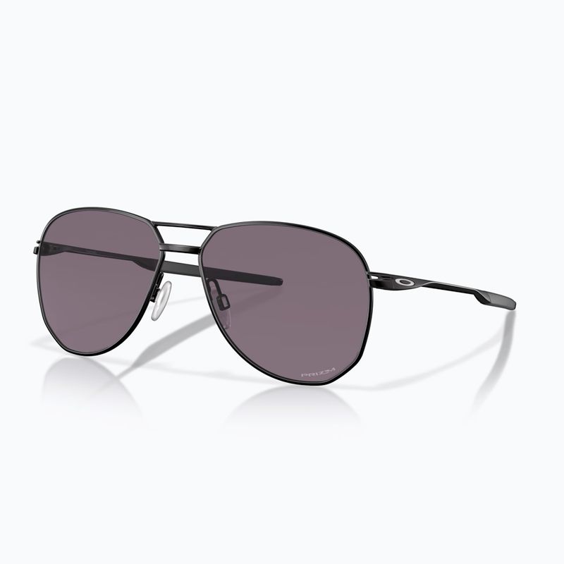 Ochelari de soare Oakley Contrail satin gol satin black/prizm grey
