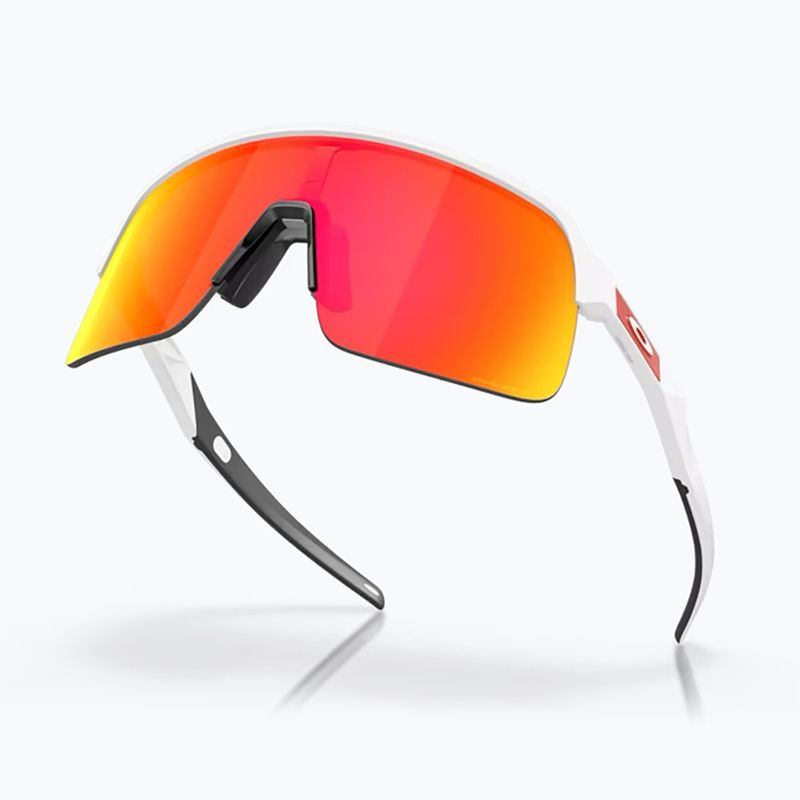 Ochelari de soare Oakley Sutro Lite matte white/prizm ruby 4