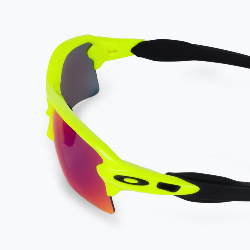 Ochelari de soare pentru bărbați Oakley Flak 2.0 XL galben-violet 0OO9188 4