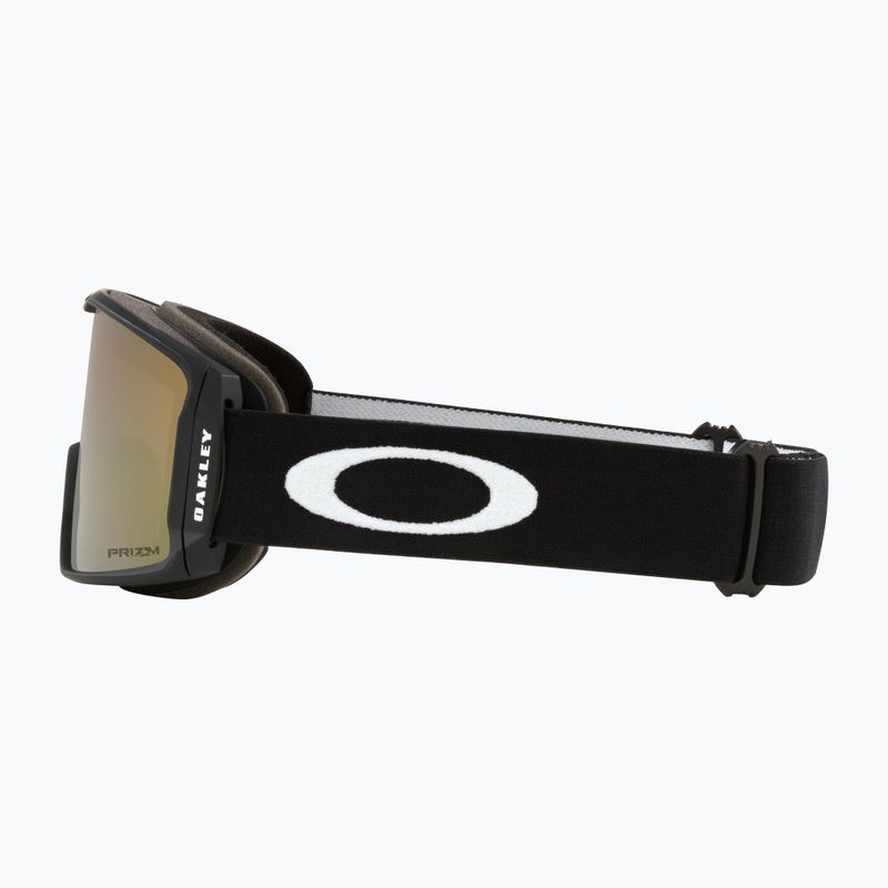 Ochelari de schi Oakley Line Miner negru mat/prizm sage gold 5
