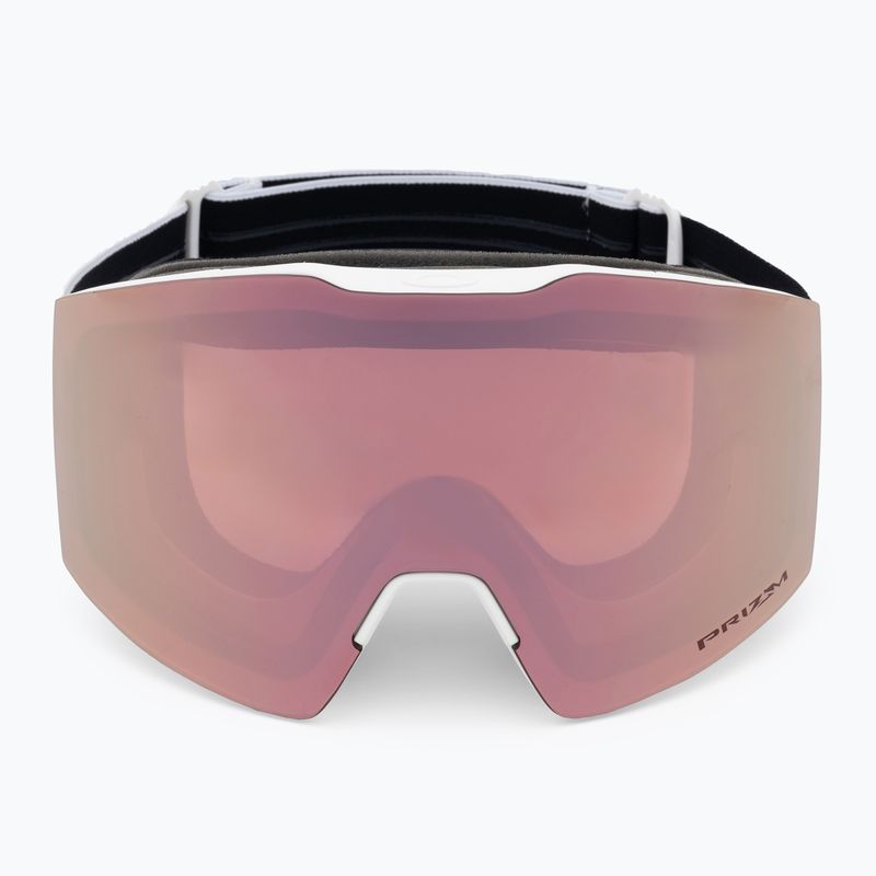 Ochelari de schi Oakley Fall Line alb mat/prizm rose gold 2