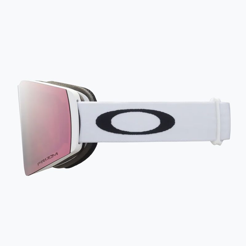Ochelari de schi Oakley Fall Line alb mat/prizm rose gold 8