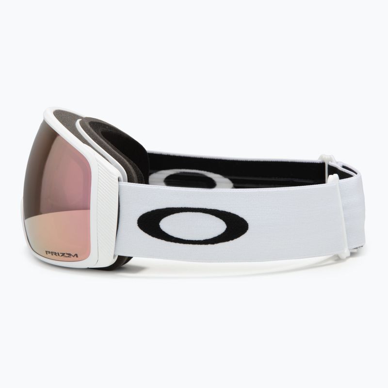 Ochelari de schi  Oakley Flight Tracker L matte white/prizm rose gold iridium 4