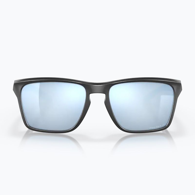Ochelari de soare polarizați Oakley Sylas negru mat/prizm deep water 6