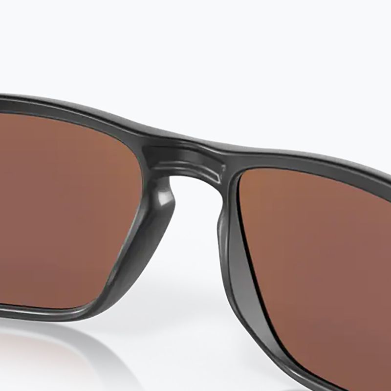 Ochelari de soare polarizați Oakley Sylas negru mat/prizm deep water 11