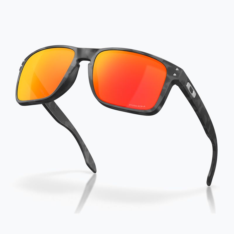 Ochelari de soare Oakley Holbrook XL matte black camo/prizm ruby 3