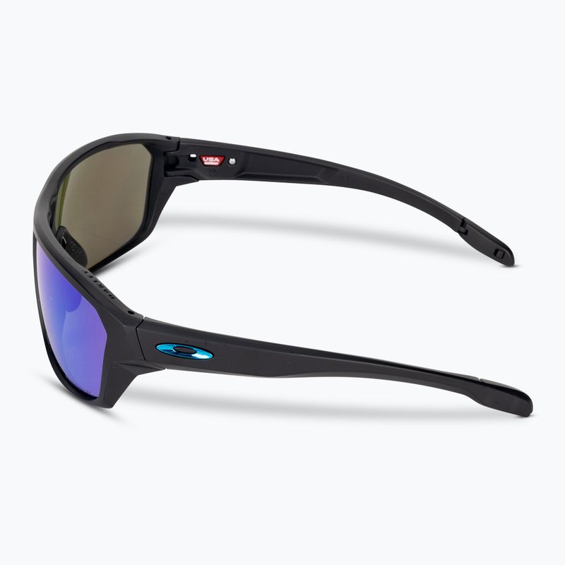 Ochelari de soare polarizați Oakley Split Shot negru mat/prizm sapphire safir mat 5