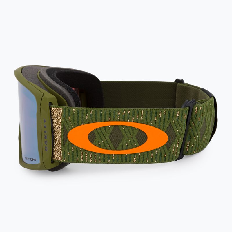 Ochelari de schi Oakley Line Miner L auriu OO7070-D7 4