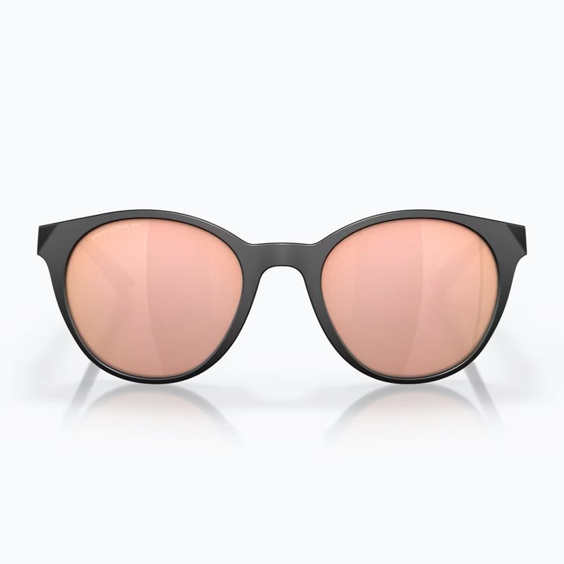 Ochelari de soare Oakley Spindrift matte black/prizm rose gold polarized 2