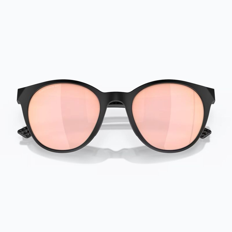 Ochelari de soare Oakley Spindrift matte black/prizm rose gold polarized 5