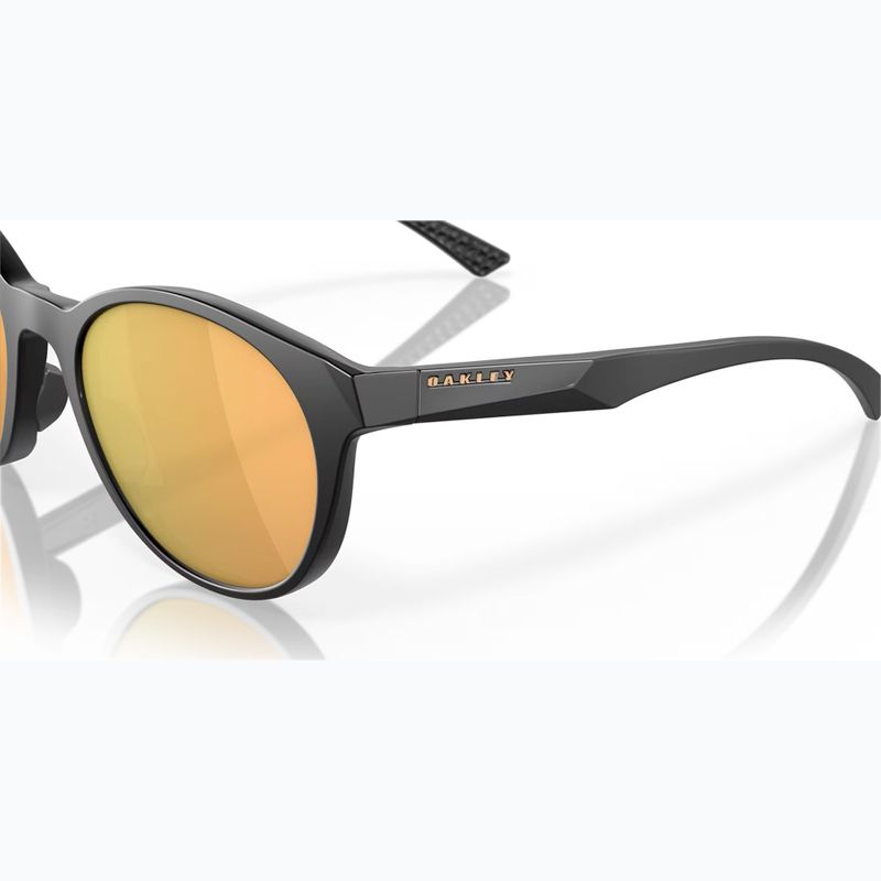 Ochelari de soare Oakley Spindrift matte black/prizm rose gold polarized 6