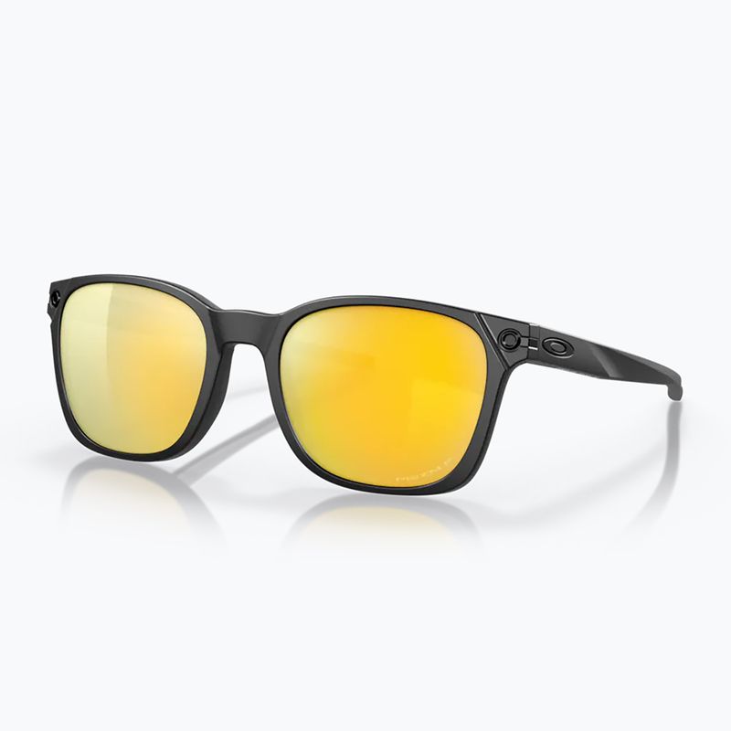 Ochelari de soare Oakley Ojector negru mat/prizm 24k polarizat 6