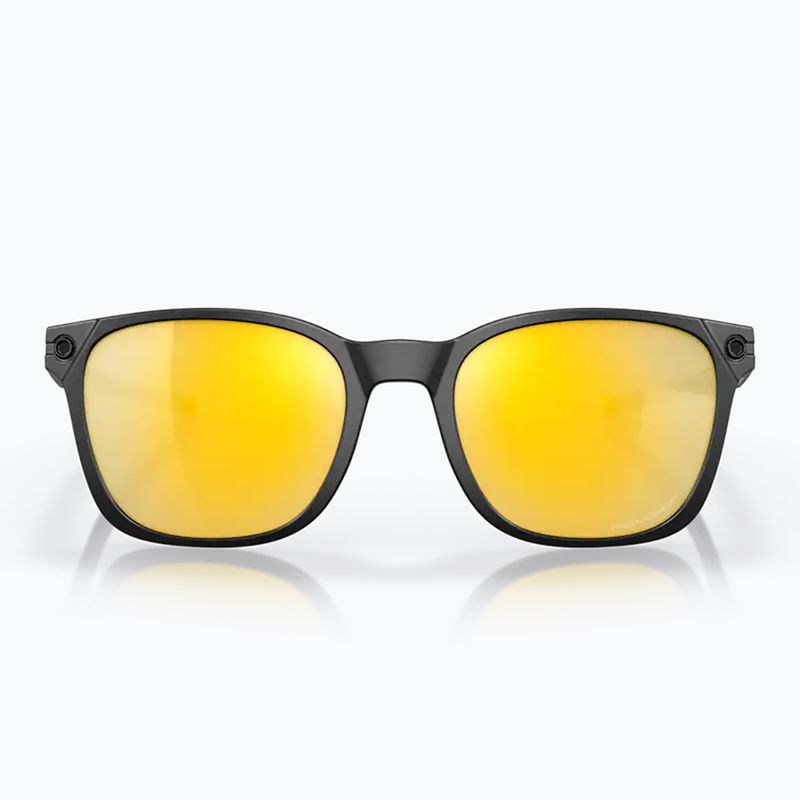 Ochelari de soare Oakley Ojector negru mat/prizm 24k polarizat 7
