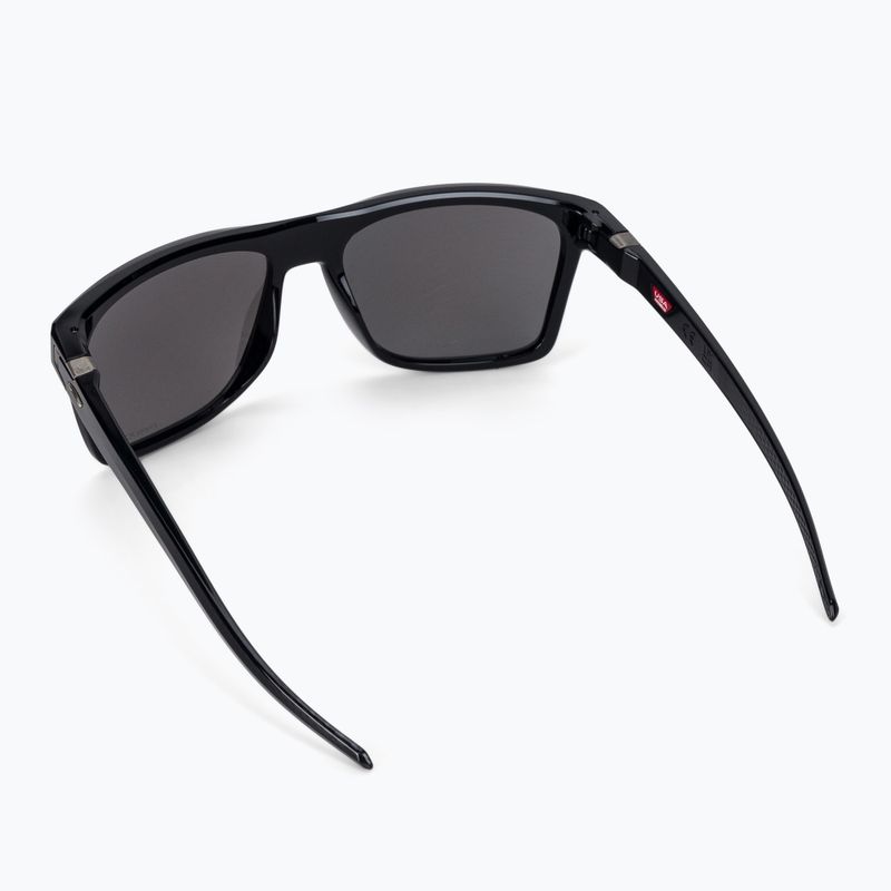 Ochelari de soare Oakley Leffingwell negru/gri 0OO9100 2
