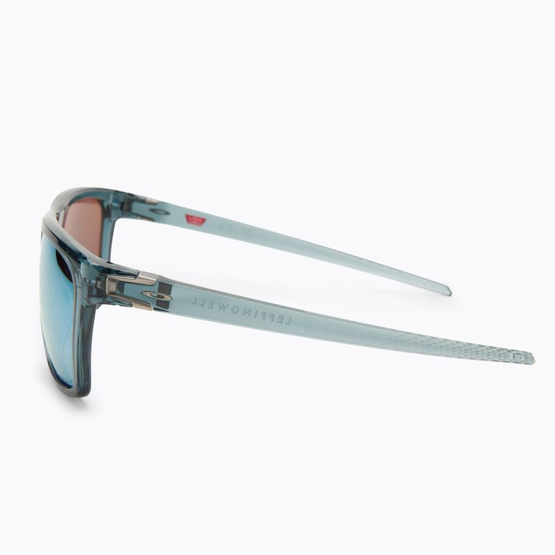Ochelari de soare pentru bărbați Oakley Leffingwell albastru 0OO9100 4