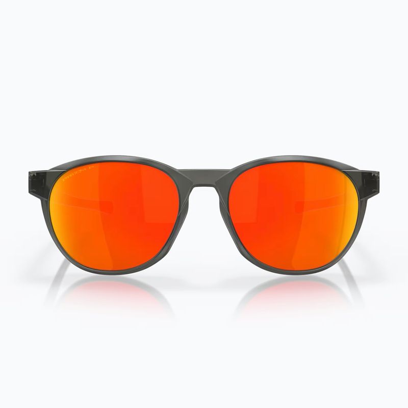 Ochelari de soare Oakley Reedmace matte grey smoke/prizm ruby polar 2