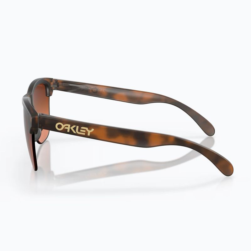 Ochelari de soare Oakley Frogskins Lite matte brown tortoise/prizm brown gradient 3