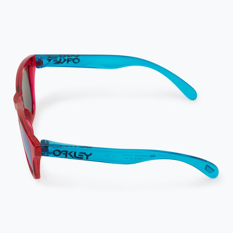 Ochelari de soare pentru copii Oakley Frogskins XXS acid pink/prizm sapphire 4