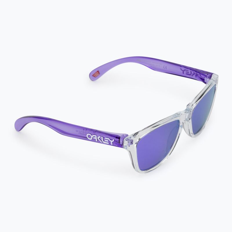 Ochelari de soare pentru copii Oakley Frogskins XXS clear/prizm violet