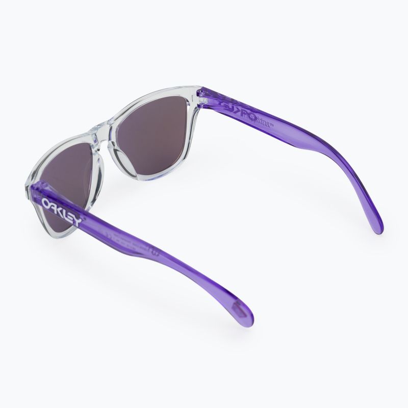Ochelari de soare pentru copii Oakley Frogskins XXS clear/prizm violet 2