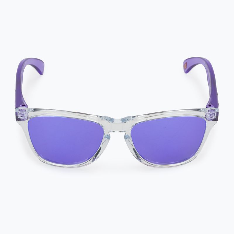 Ochelari de soare pentru copii Oakley Frogskins XXS clear/prizm violet 3