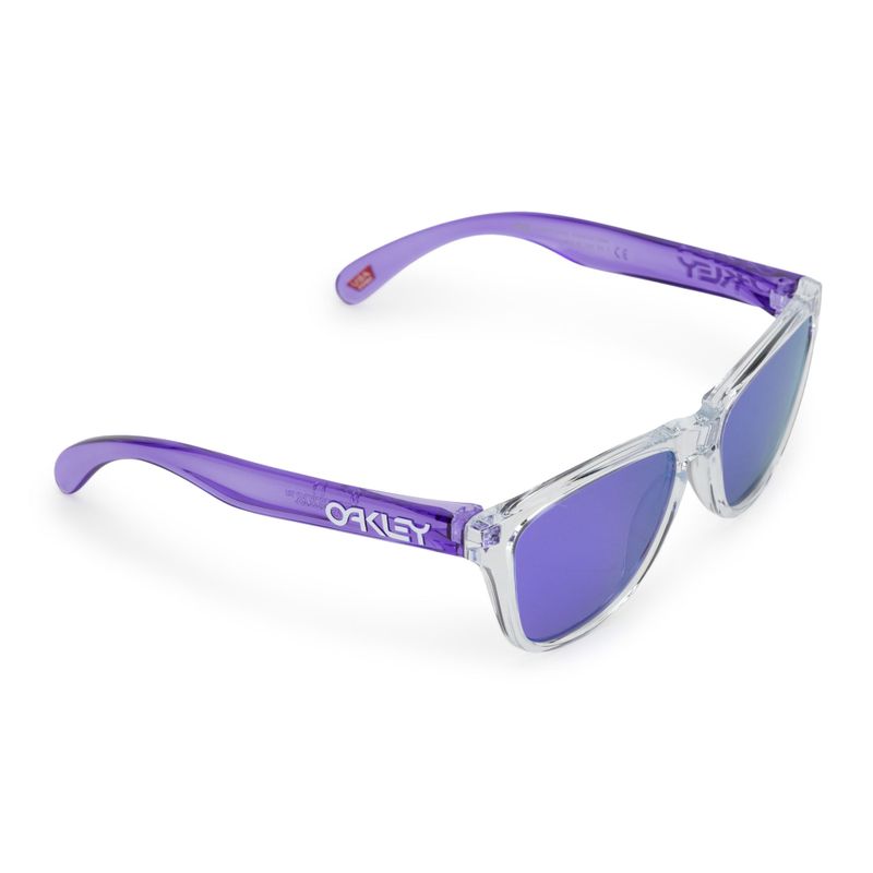 Ochelari de soare pentru copii Oakley Frogskins XXS clear/prizm violet 11