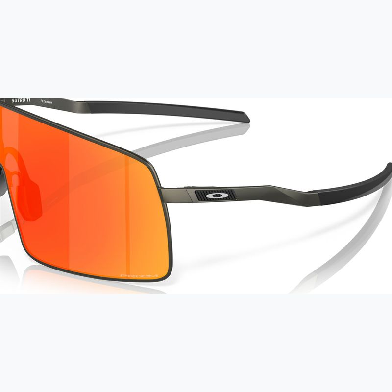 Ochelari de soare Oakley Sutro Ti satin carbon/prizm ruby 9