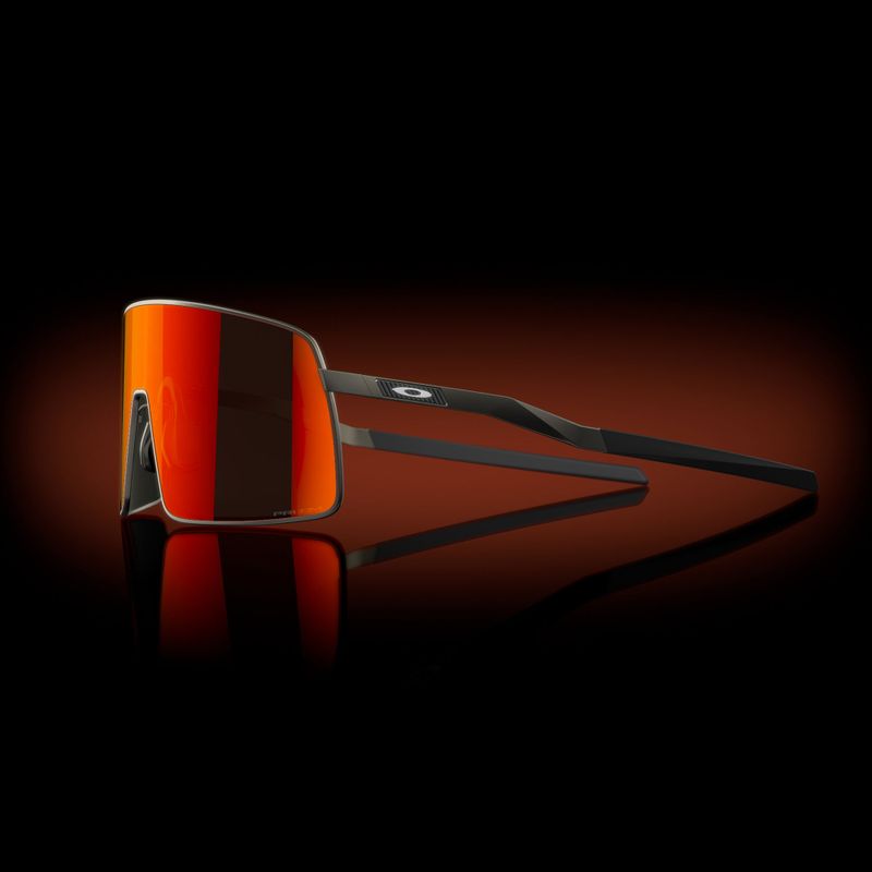 Ochelari de soare Oakley Sutro Ti satin carbon/prizm ruby 12