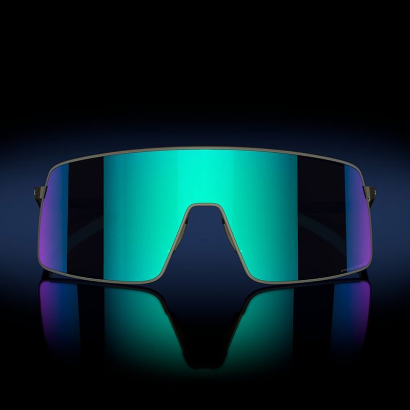 Ochelari de soare Oakley Sutro Ti satin plumb/prizm safir 7