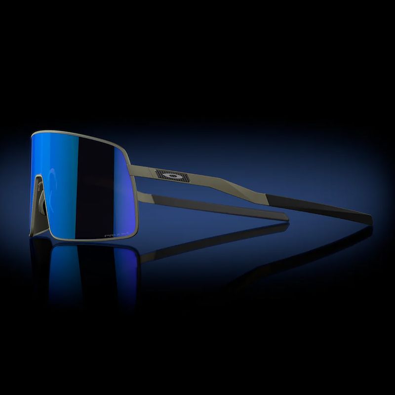 Ochelari de soare Oakley Sutro Ti satin plumb/prizm safir 8