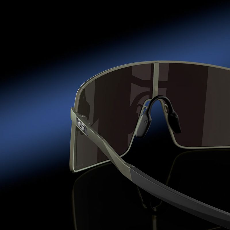 Ochelari de soare Oakley Sutro Ti satin plumb/prizm safir 9