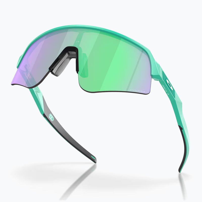 Ochelari de soare Oakley Sutro Lite Sweep matte celeste/prizm road jade 4
