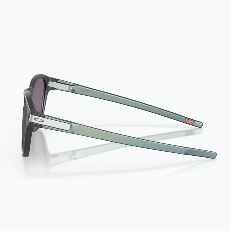 Ochelari de soare Oakley Latch matte carbon/prizm grey 3
