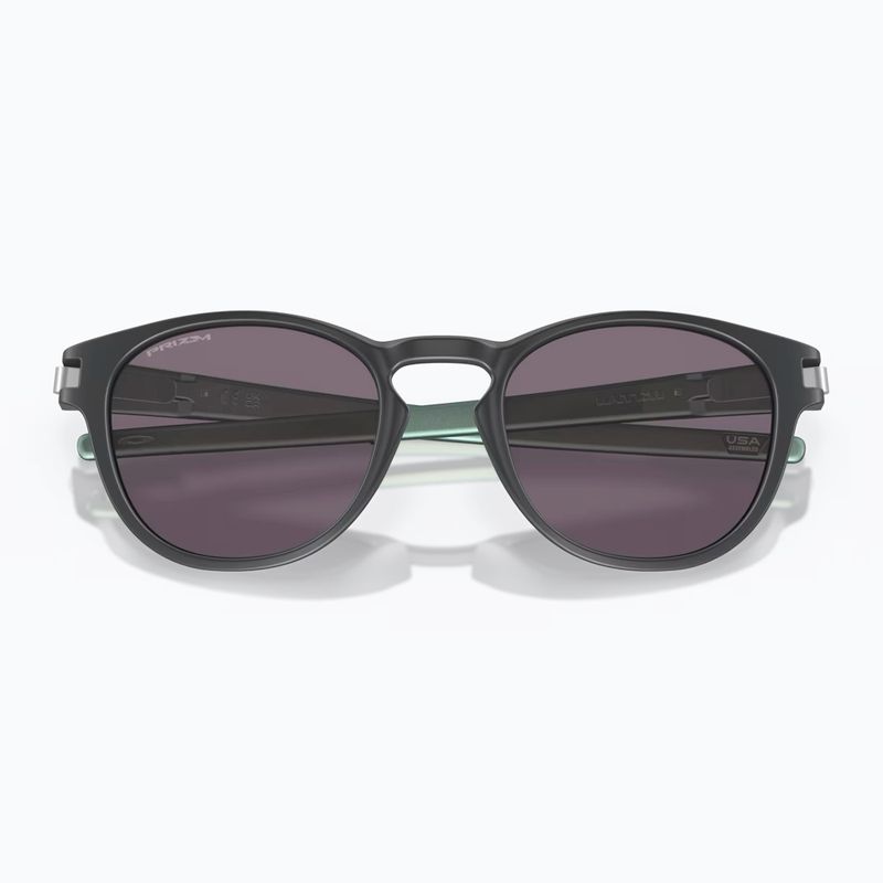 Ochelari de soare Oakley Latch matte carbon/prizm grey 5