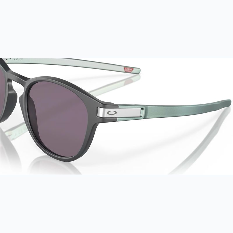 Ochelari de soare Oakley Latch matte carbon/prizm grey 6