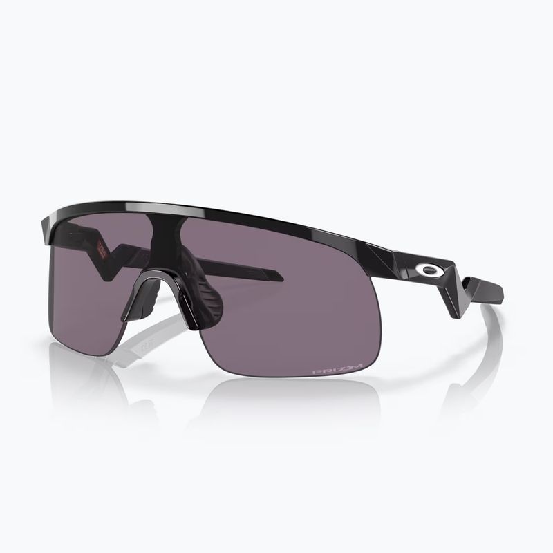 Ochelari de soare pentru copii Oakley Resistor polished black/prizm grey