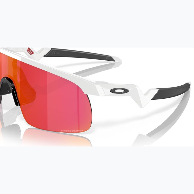 Ochelari de soare pentru copii Oakley Resistor PC polished white/prizm field 6