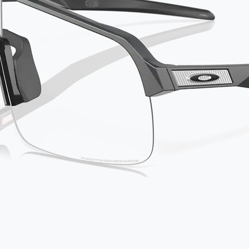 Ochelari de ciclism Oakley Sutro Lite matte carbon/clear photochromic 0OO9463 9