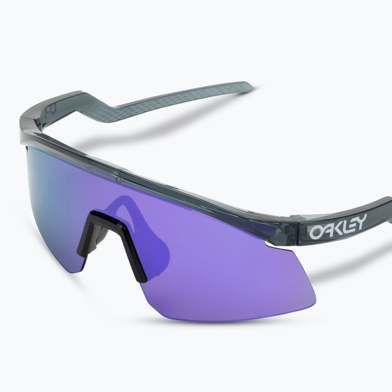 Ochelari de soare Oakley Hydra crystal black/prizm violet 5