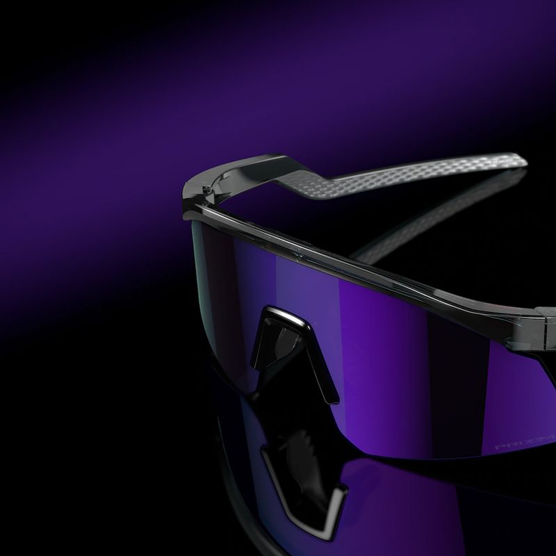 Ochelari de soare Oakley Hydra crystal black/prizm violet 10