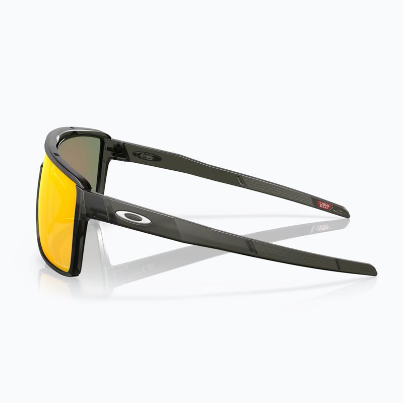 Ochelari de soare Oakley Castel matte grey smoke/prizm ruby 3