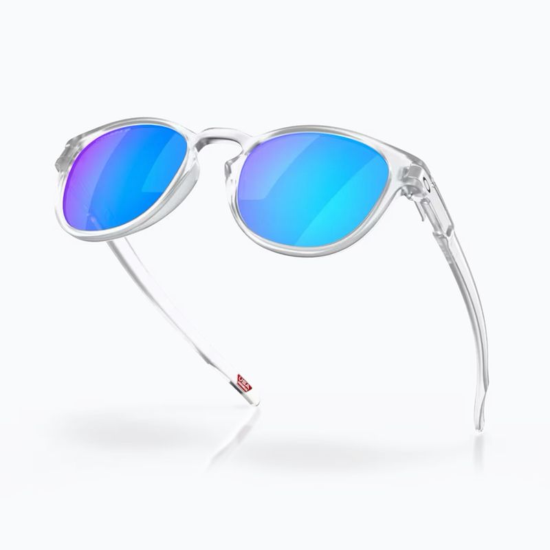 Ochelari de soare Oakley Latch matte clear/prizm sapphire polarized 4