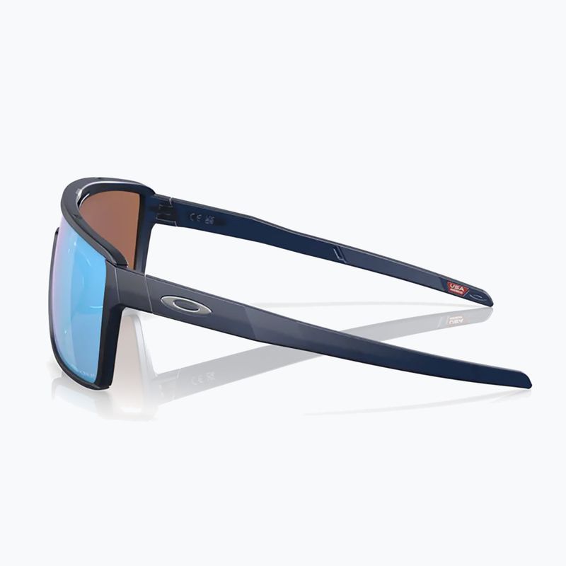 Ochelari de drumeție Oakley Castel mat trans blue/prizm deep water polarizați pentru drumeții 8