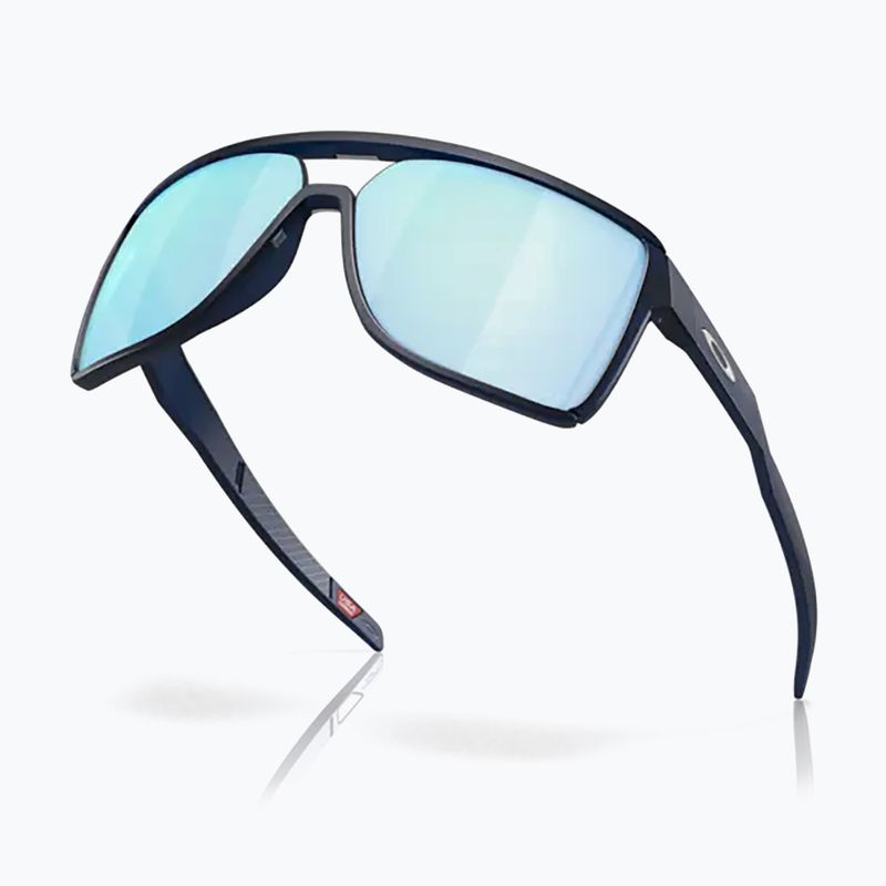 Ochelari de drumeție Oakley Castel mat trans blue/prizm deep water polarizați pentru drumeții 9