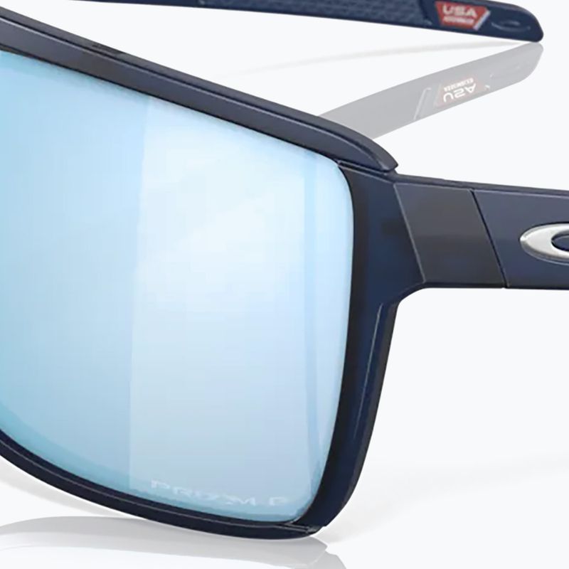 Ochelari de drumeție Oakley Castel mat trans blue/prizm deep water polarizați pentru drumeții 11