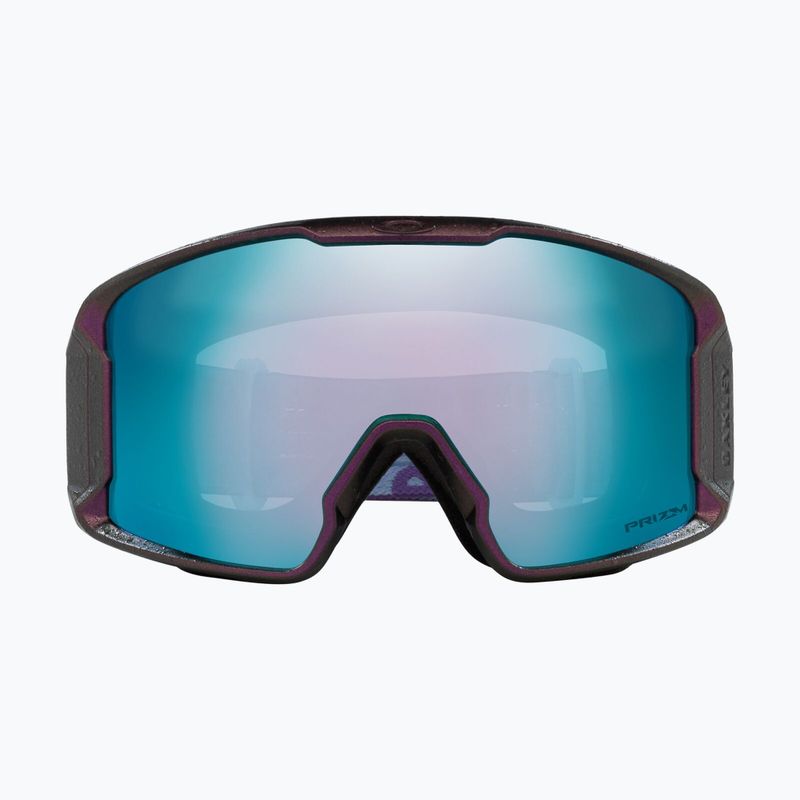 Ochelari de schi Oakley Line Miner fractel liliac/prismă safir iridiu 2