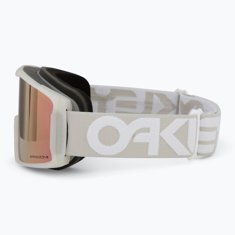 Ochelari de schi  Oakley Line Miner M matte b1b cool grey/prizm rose gold iridium 4